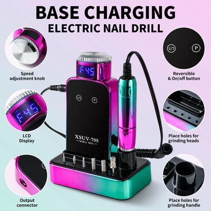 45000RPM Electric Nail Drill Professional Manicure Machine