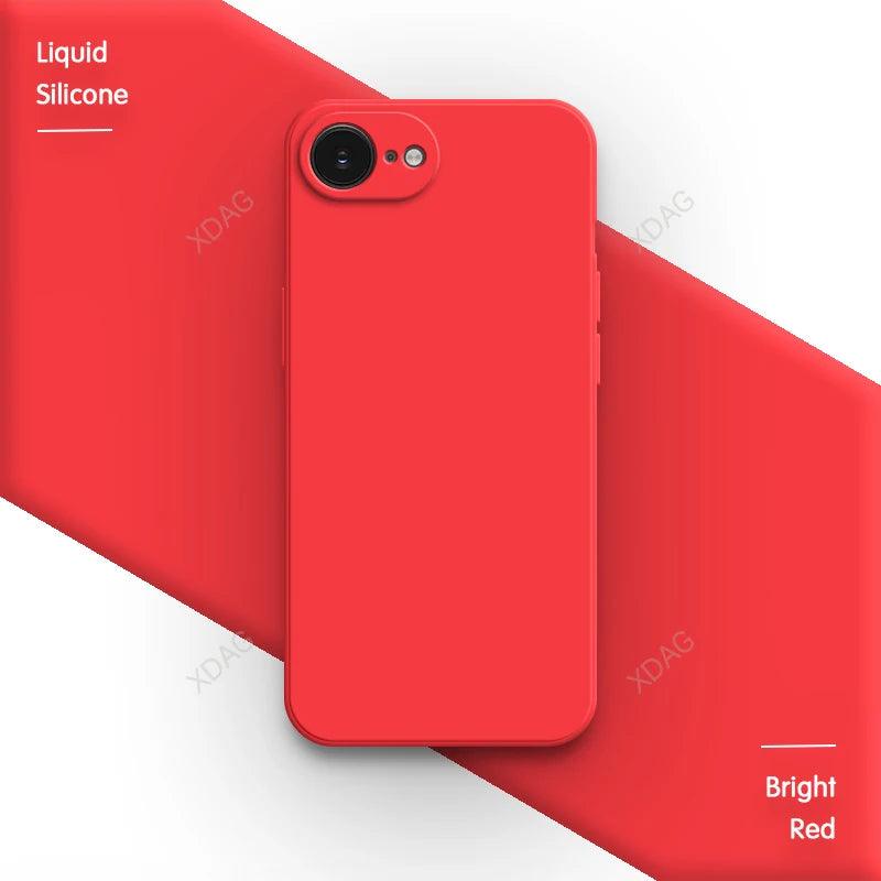Matte Silicone Shockproof Case for iPhone 16 Pro Max