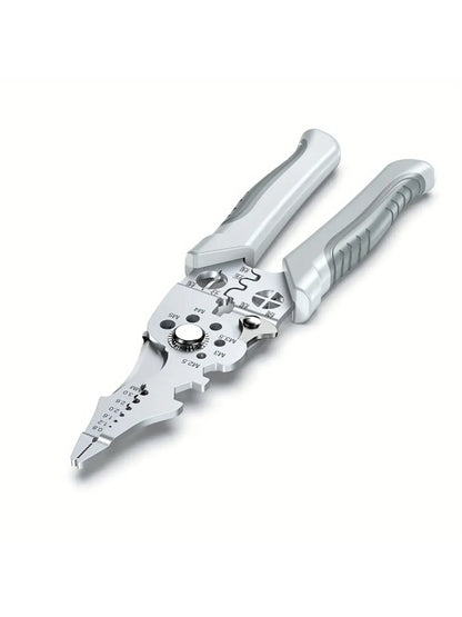 8.5-Inch Multifunctional Wire Stripping Pliers - Urbizia