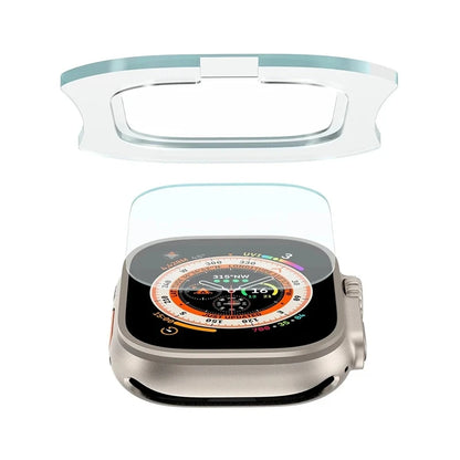 Tempered Glass for Apple Watch Ultra 1 2 3 49mm Anti-Scratch Screen Protector IWatch Ultra Seconds Installation Protective Film