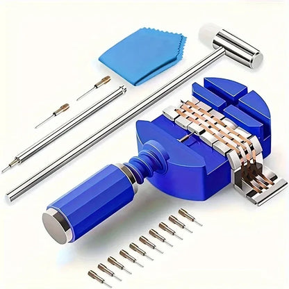 Watch Link Removal Tool Kit, Watch Band Tool Strap Chain Pin Remover Repair Tool Kit For Watch Band Strap Adjustment, Watc - Urbizia