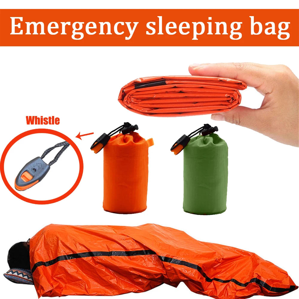 Emergency Mylar Survival Sleeping Bag