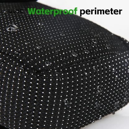 ULAC 0.5L Bicycle Saddle Bag Mini Bike Seatpost Bag Waterproof Shockproof Durable Fabric MTB Cycling Rear Pack Tail Pouch