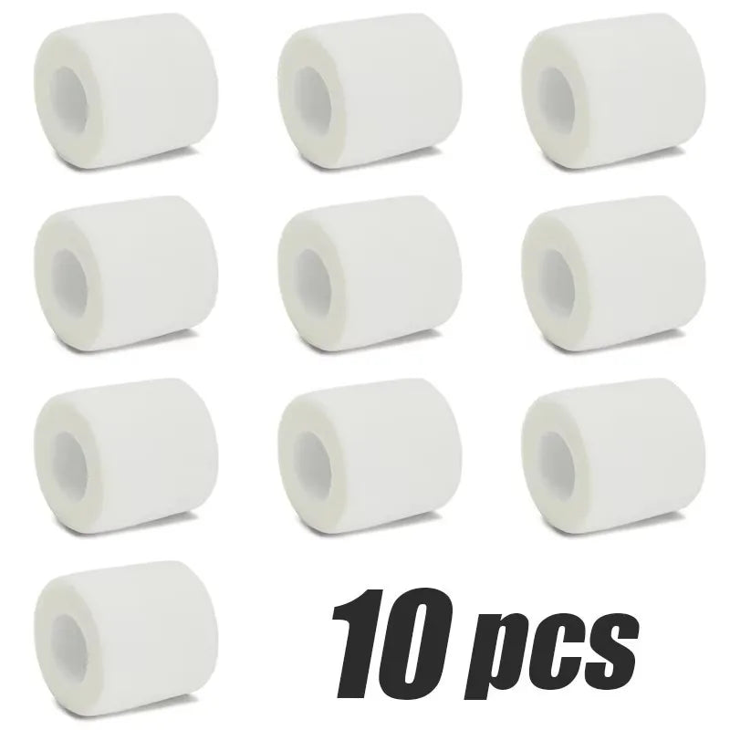 1/6/10/15pcs White 5cm Sports Self Adhesive Elastic Bandage Wrap Tape Elastoplast for Knee Support Pad Finger Ankle Palm Shoulde