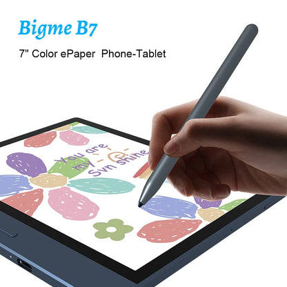 Bigme B7 7'' Color E-ink EBook Reader, 36-Level Frontlight, 8GB+128GB, Android 14 OS E-reader with 4G Calling, Eye-Comfort E-Book