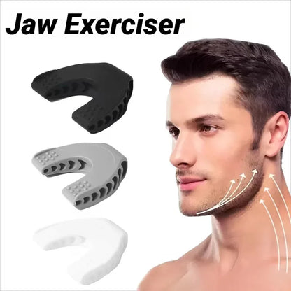 U Shape New Facial Jaw Exerciser And Neck Toning Jawline For Men Women Face Muscle Trainin Resistance Levels Double Chin Reducer - Urbizia