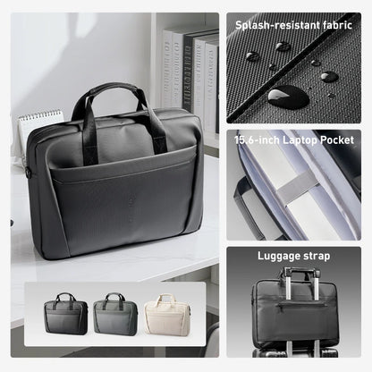 Mark Ryden Laptop Bag, 15.6 Inch Oxford Briefcase, Multi-pocket Business Messenger Bag for Work Travel