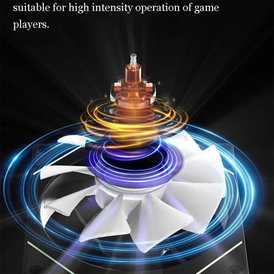 Festival Promotion 120mm PC Fan Rainbow RGB High Cooling Performance Quiet Gaming Computer Case Fan 2026 New Arrival Cooler For