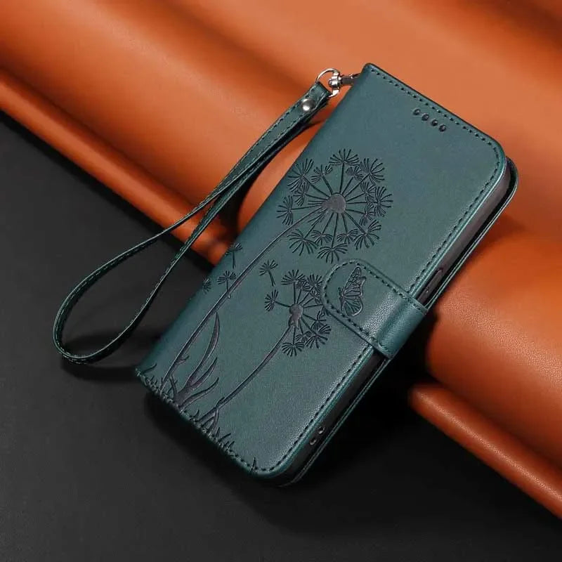 Wallet Leather Case For Samsung Galaxy S25 Ultra S24 Plus A15 A25 A35 A55 A16 A26 A36 A56 S25 Edge S25+ FE 5G Flip Phone Cover