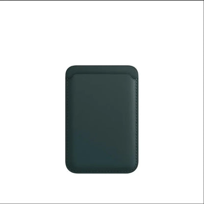 For Magsafe Official 1:1 Leather wallet Magnetic Card holder Case For iPhone 18 Pro 17 16 15 Pro Max Samsung Bag With Box Cover