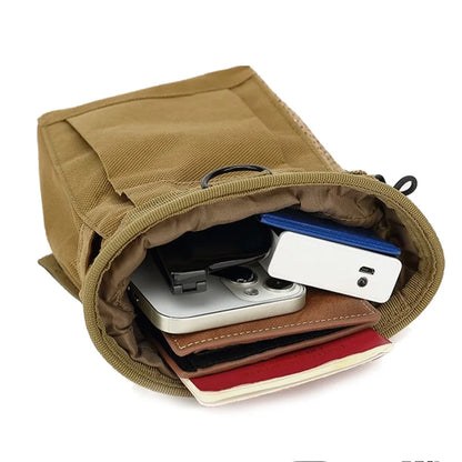 2024 New Outdoor 3-5L Camouflage Molle 600D Nylon Dump Drop Pouch Recycle Waist Pack Bags Accessories Bag Pouches ﻿
