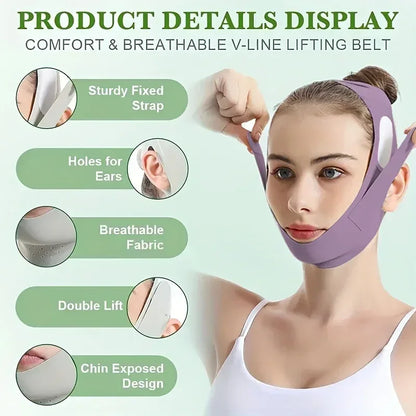 Overnight Face Lift Band – Double Chin Reducer & Jawline Definer - Urbizia