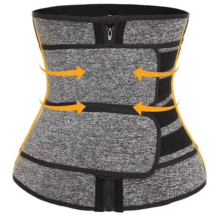 Adjustable Women's Waist Trainer Belt Postpartum Abdomen Tightening Buckle Closure Shapewear Comfortable Home Wear Underwear