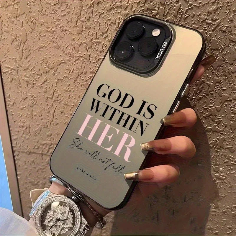 Electroplated TPU Pattern Case for iPhone