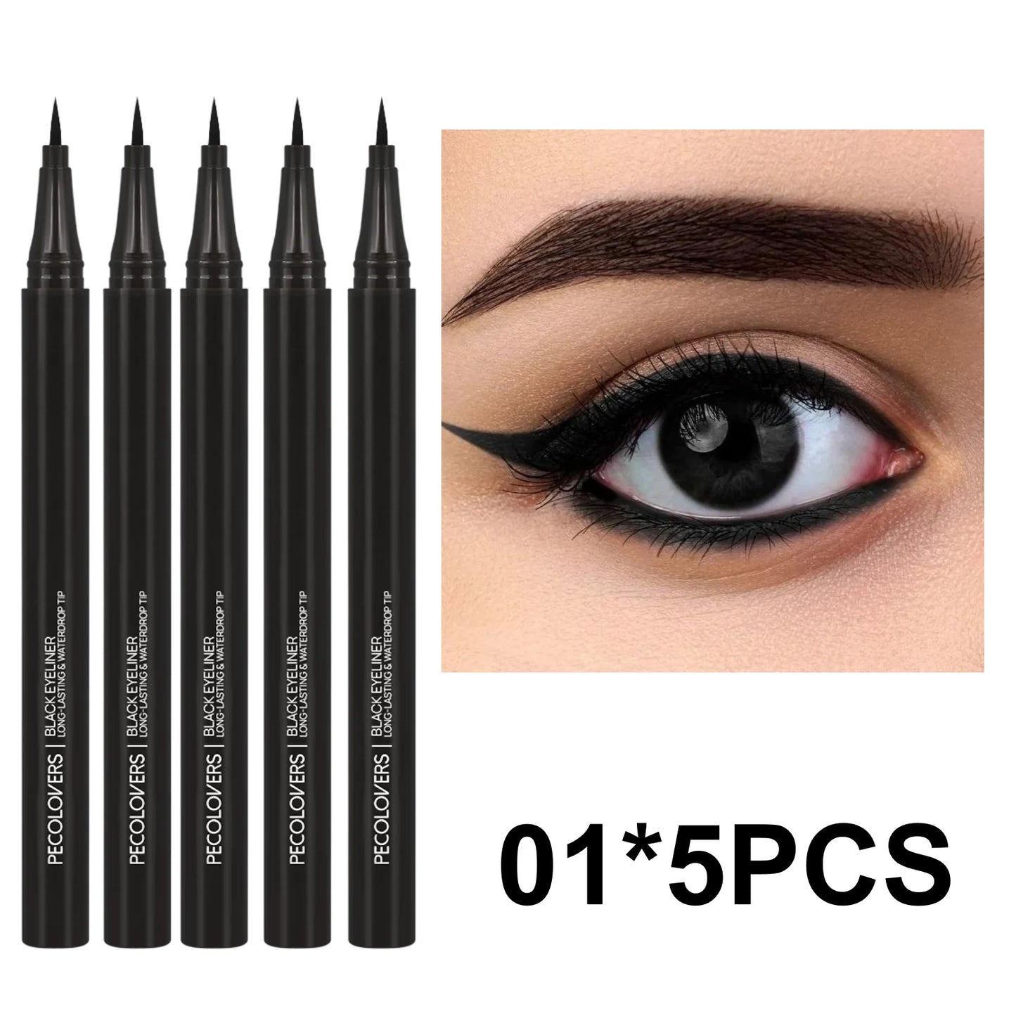 5PCS Waterproof Liquid Eyeliner Set