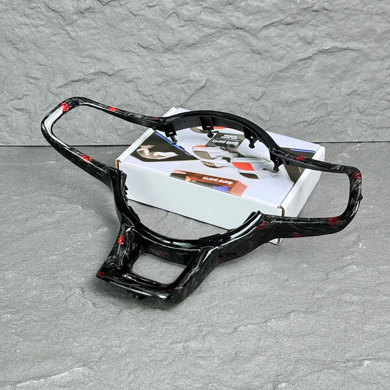 Carbon Fiber Steering Wheel Frame, Suitable For Volkswagen Golf 7, 7.5, GTI, MK7, Forged Carbon Material, Car Accessories