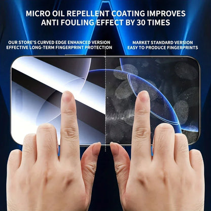 3PCS Oleophobic Tempered Glass Screen Protector for iPhone