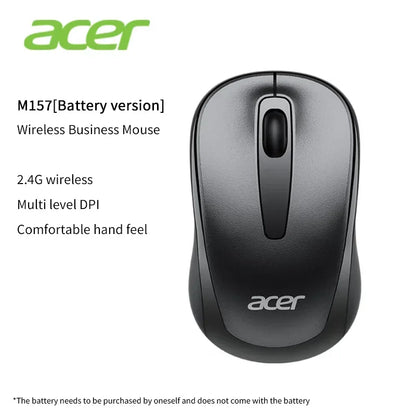 Acer 2.4Ghz Wireless Mouse Optical Portable Business Office Silent Mouse Suitable For Computer Laptop Notebook PC Esports Games