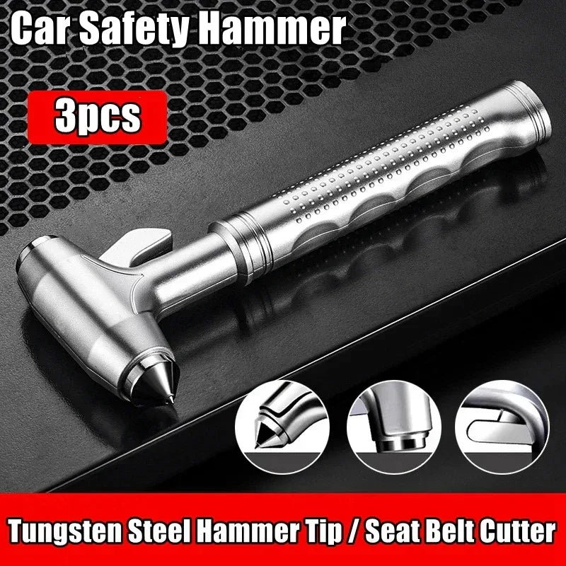 Car Safety Hammer Car Window Breaker Emergency Hammer Seat Belt Cutter Suitable for Car Rescue Escape Rescue Safety Hammer - Urbizia