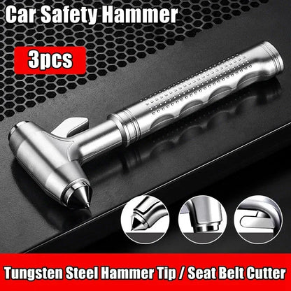 Car Safety Hammer Car Window Breaker Emergency Hammer Seat Belt Cutter Suitable for Car Rescue Escape Rescue Safety Hammer - Urbizia