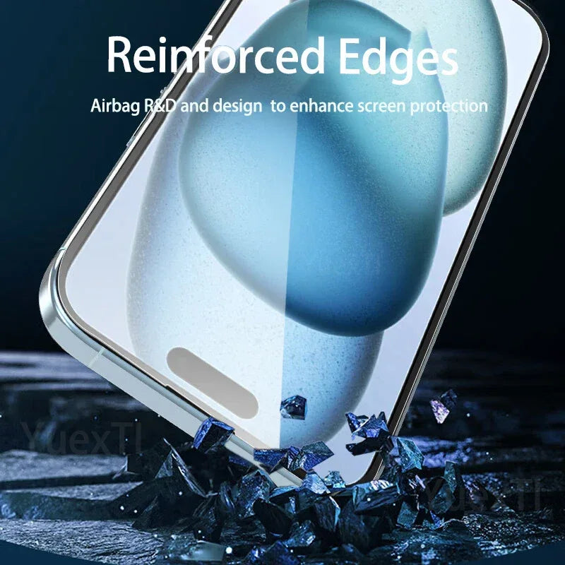 4PCS Full Cover Tempered Glass Screen Protector for iPhone