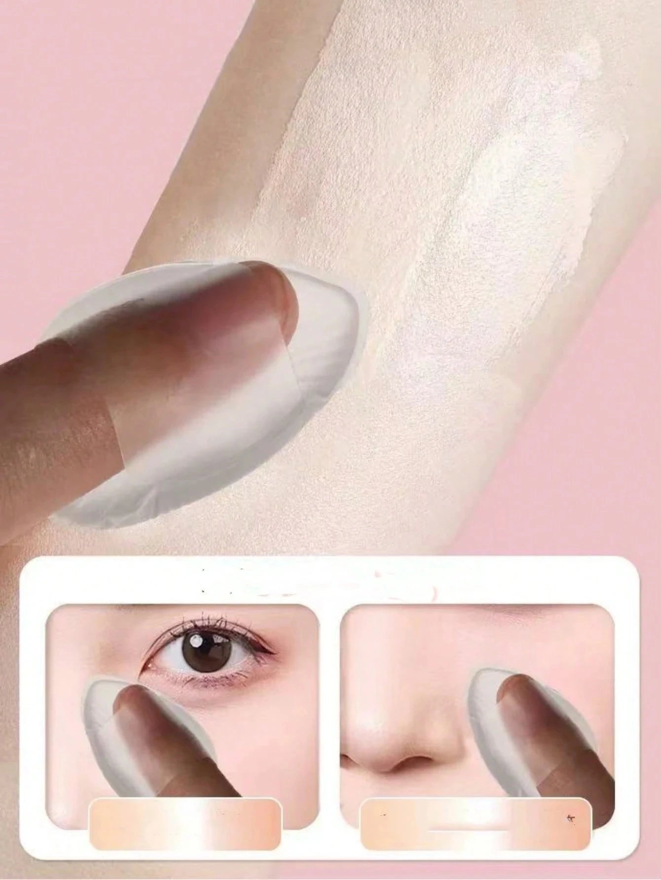 Silicone Makeup Sponge – Crystal Jelly Foundation Puff