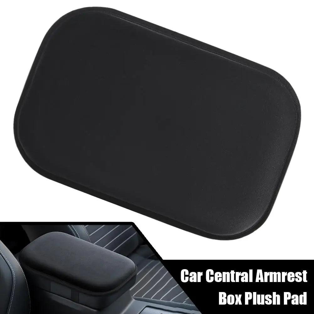 Car Armrest Box Plush Pad Cover – 1 or 2 Piece