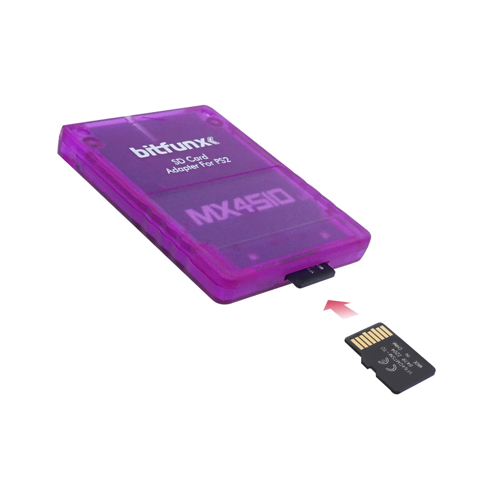 Bitfunx MX4SIO SIO2SD SD/TF Card Adapter Game Reader for PS2 Playstation2 Game Console