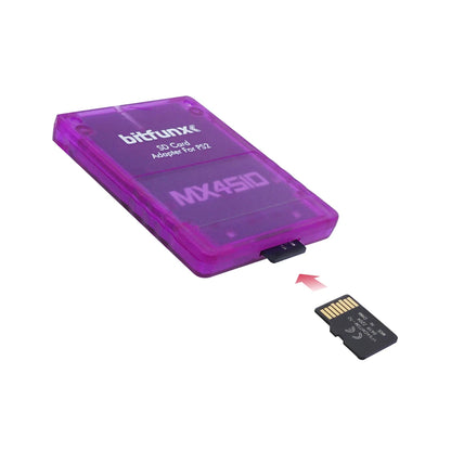 Bitfunx MX4SIO SIO2SD SD/TF Card Adapter Game Reader for PS2 Playstation2 Game Console