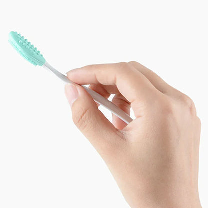 1PC/4PCS Beauty Skin Care Wash Face Silicone Brush Exfoliating Nose Clean Blackhead Removal Brushes Tools With Replacement Head - Urbizia