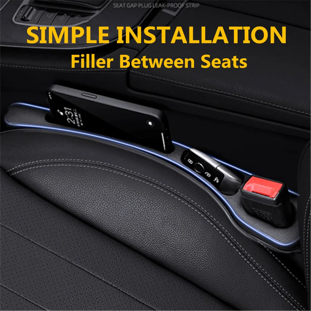2X Car Seat Gap Filler Between Seats Crevice Box Bag Interior Decoration Auto Accessories For Mazda CX-30 CX30 CX-4 CX4 CX 30 4