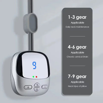 NEW Mini Smart Hanging Neck Shoulder Cervical Spine Massager Mini Portable Hot Compress Neck Artifact Dredging Neck Protector
