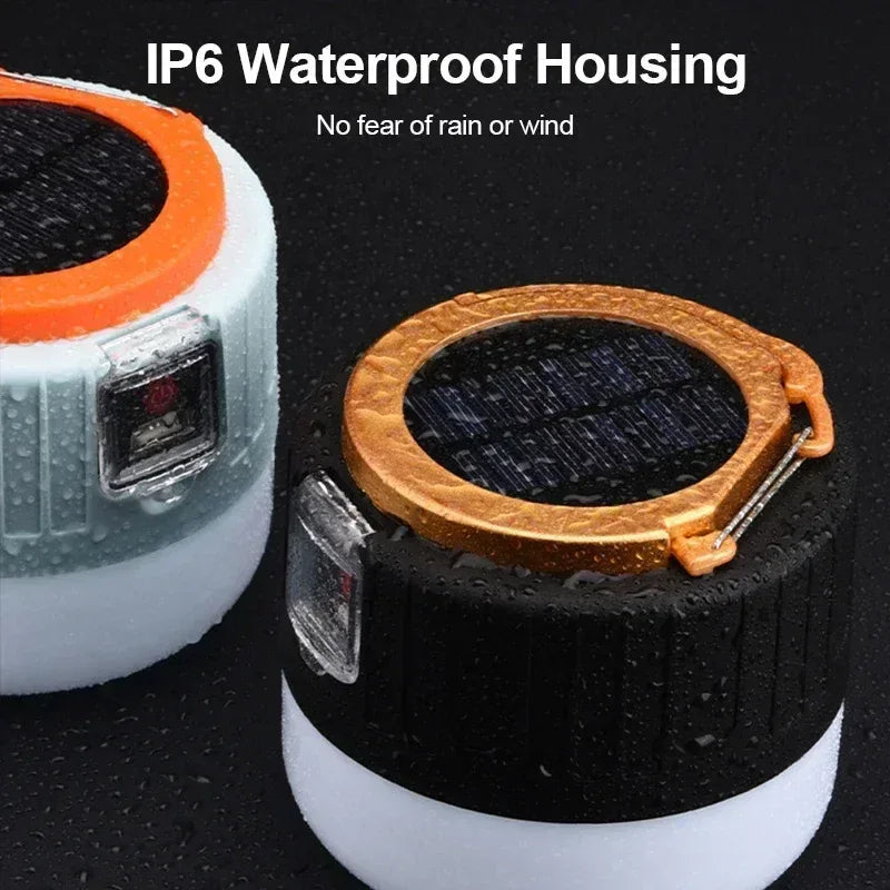 Portable Camping Light Power Bank LED Camping Lanterns Handheld Waterproof Outdoor Tent Light Rechargeable Floodlight Flashlight - Urbizia