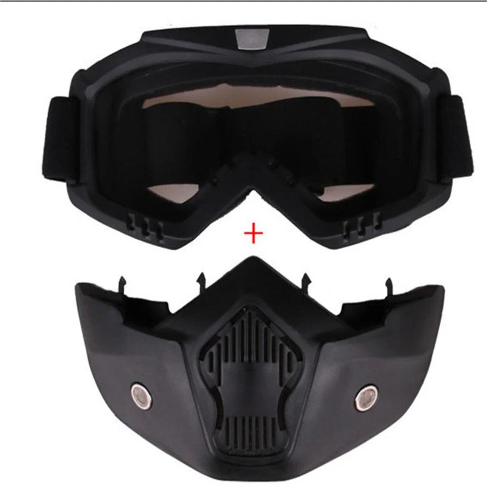 Dustproof Motocross Goggles Motorcycle Off-Road Face Mask