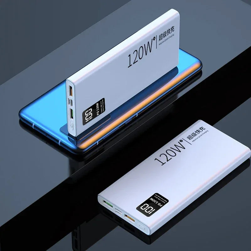 120W 80000mAh Fast Charging Power Bank Wireless Magnetic