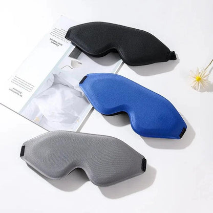 3D Sleep Mask Blindfold Sleeping Aid Eye Mask Soft Memory Foam Face Mask Eyeshade 99% Blockout Light Slaapmasker Eye Cover Patch