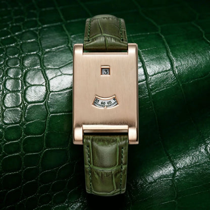 New Watch Fashionable Simple Light Luxury High End Square Watch Leather Strap for Men and Women Couple Quartz Clock Wristwatches