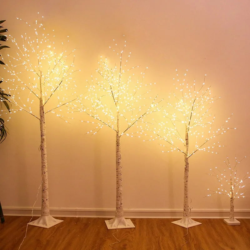LED Birch Tree Christmas Decoration