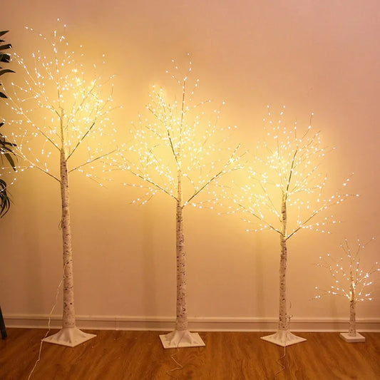 LED Birch Tree Christmas Decoration