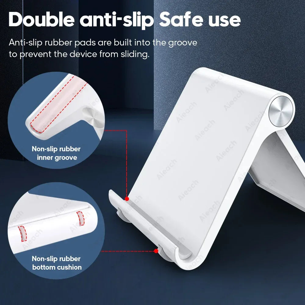 Adjustable Folding Tablet Stand 7.9–11 Inch Desktop Holder