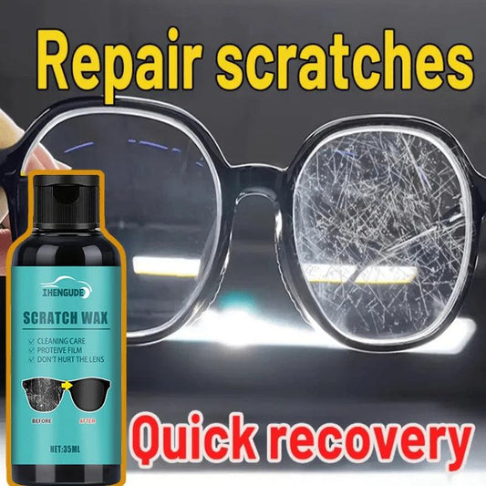 Multi-Purpose Glass Scratch Repair Polishing Paste - Scratch Repair for Car Glass and Rearview Mirrors, Scratch Repair Agent for Eyeglass Lenses, Long-Lasting and Effective