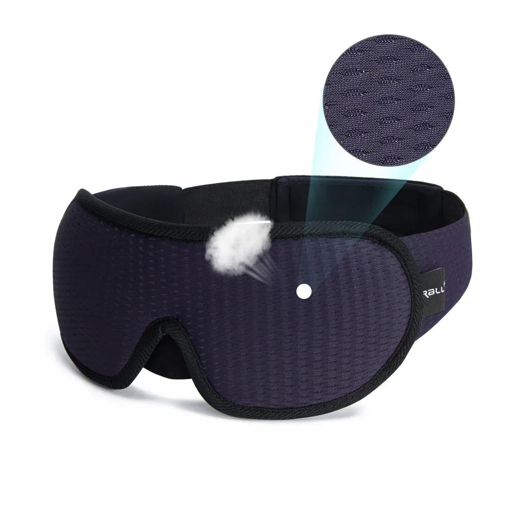 3D Sleeping Eye Mask Breathable Light Block Eyepatch Stereoscopic Soft Padded Sleep Eye Cover Sleep Mask Sleeping Aid Blindfold