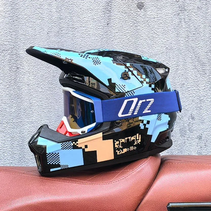 Off road racing motorcycle helmet bicycle speed drop DH full helmet rally off-road helmet