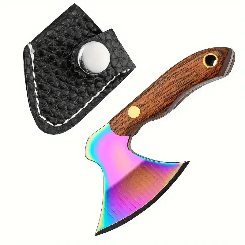 Mini Axe Keychain Box Opener Parcel Tape Cutter Solid Metal Blade Package Opener Tool For Daily Use