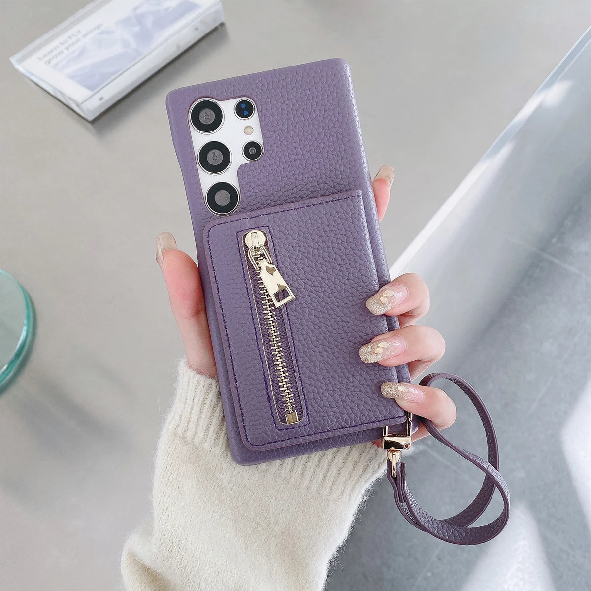 Luxury Leather Wallet Case For Samsung Galaxy A03 A12 A14 A21 A22 A23 A24 A32 A24 A32 A34 A42 A52 A53 A54 A71 A72 4G 5G A81