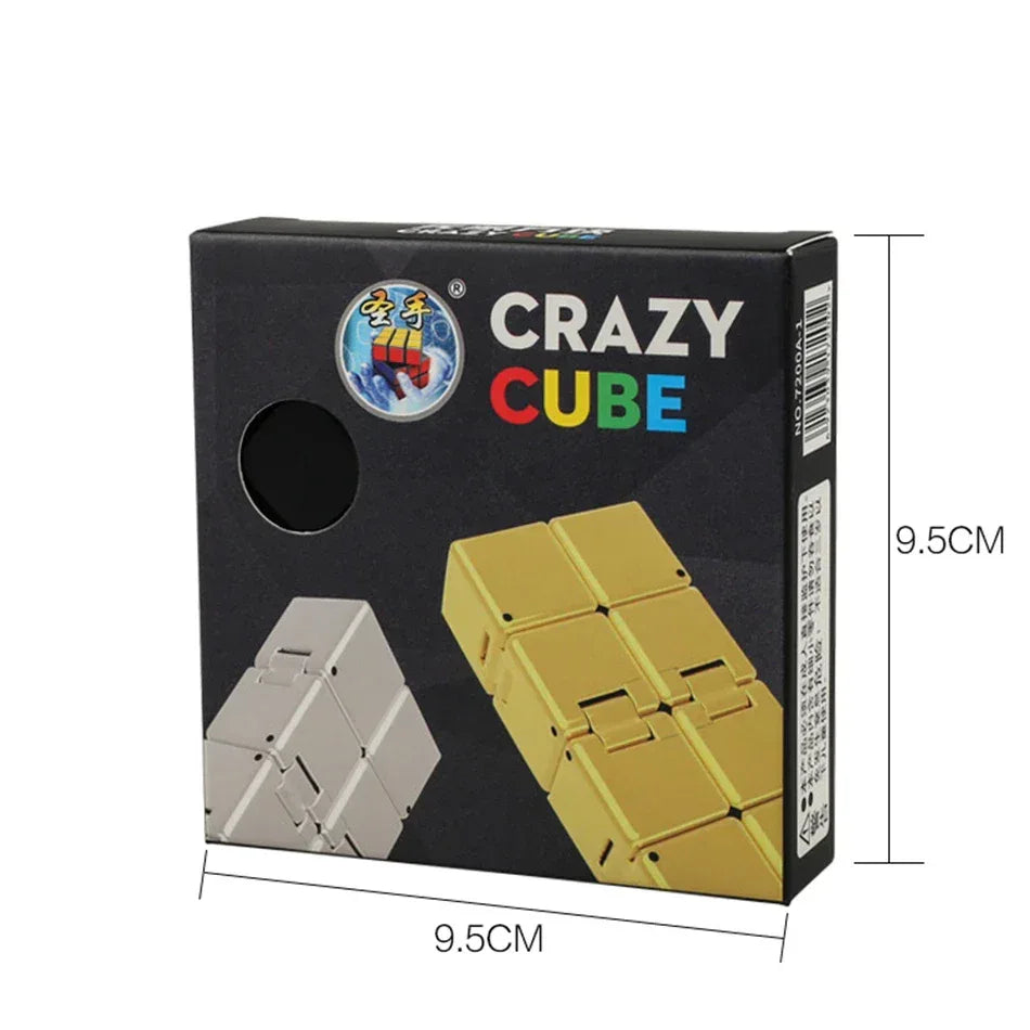 Infinity Magic Cube Foldable Puzzle Toy for Stress Relief
