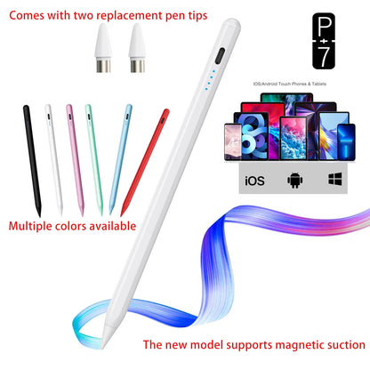 P+7 Universal Stylus Pen For Android IOS Capacitive Screen Touch Pen For iPad Apple Pencil For Huawei Xiaomi Samsung Tablet Pen