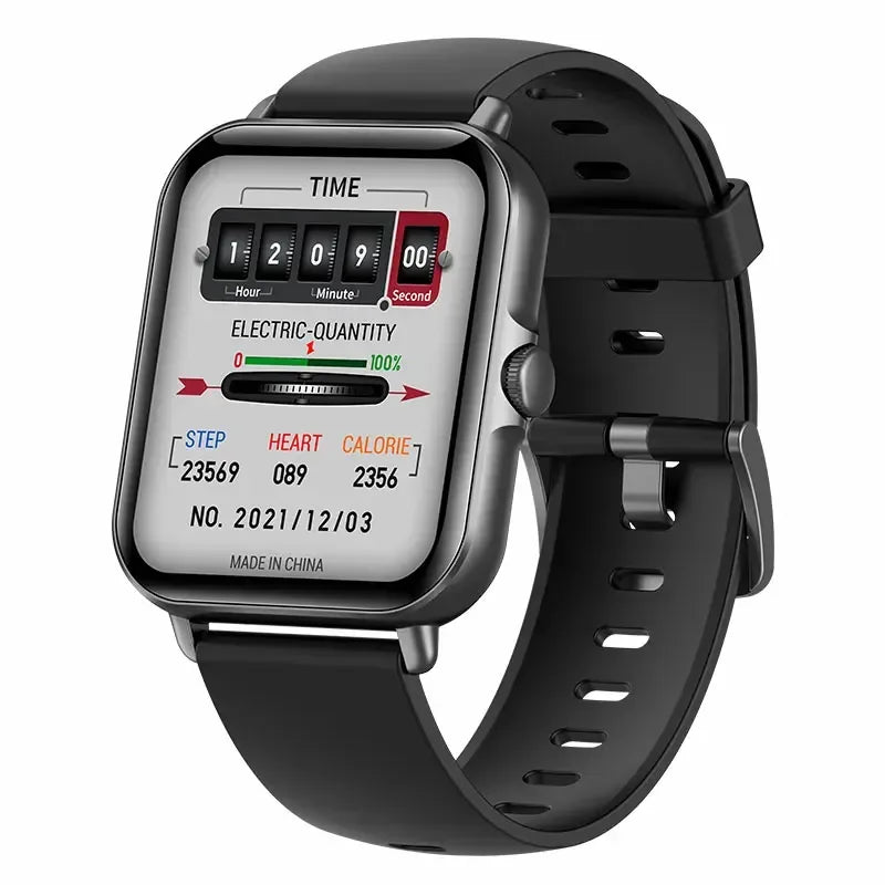 2025 2.01'' Smart Watch Bluetooth Call Play Music Smartwatch Fitness Clock Sport Waterproof Watches for Men Women iPhone Android - Urbizia