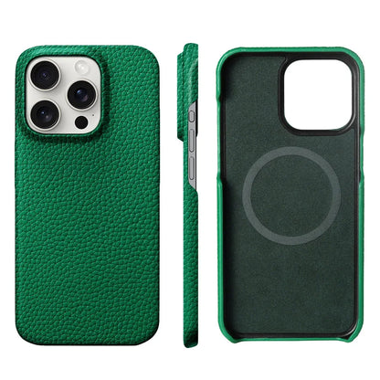 LANGSIDI MagSafe Genuine Leather Case for iPhone 15 & 16