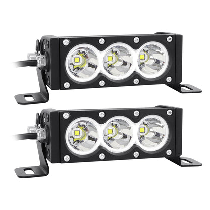 6-54 inch 30-300W LED Bar 4x4 with 12v Wire Harness Kit, LED Light Bar for Offroad Vehicles Trucks ATV, Amber White Fog Light